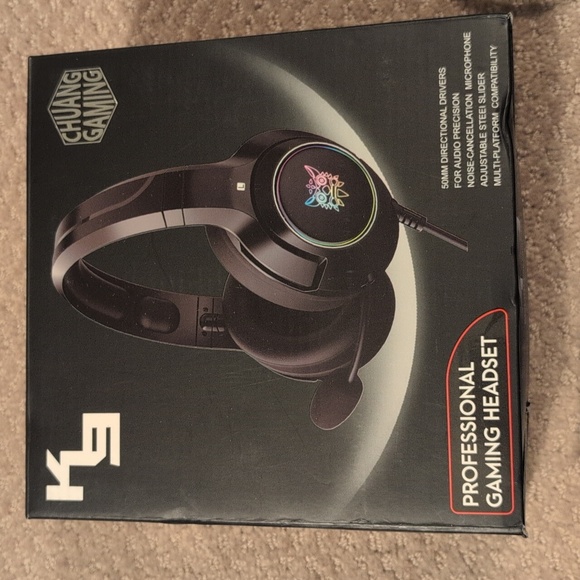Gaming Professional Headset - Black NIB - Picture 1 of 10